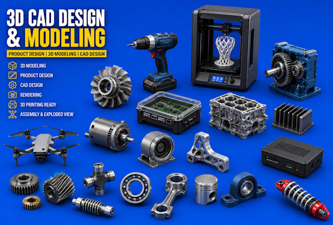 3d cad design industrial product design 3d model in solidworks for manufacturing