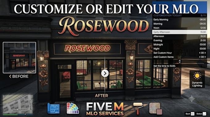 customise or edit your mlo for fivem servers