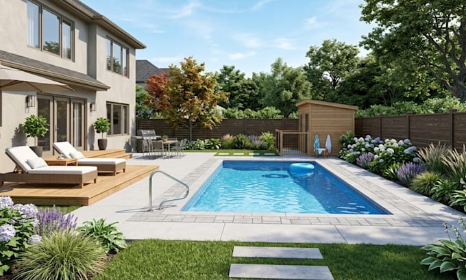 do landscape backyard design, garden patio 3d design outdoor landscape architect
