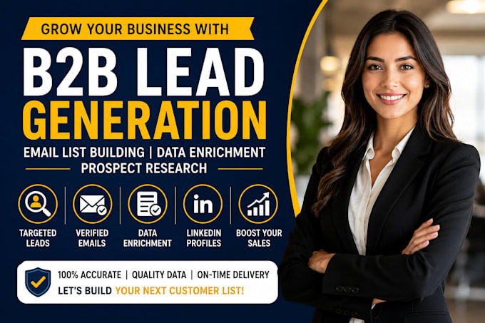 do b2b lead generation email list and data enrichment listing prospects leads