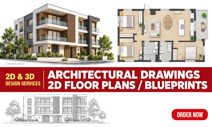 draw complete scaled 2d floor plan and house plan in autocad