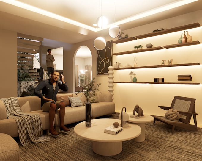 design and render of 3d models