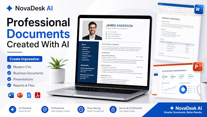 diseñaré un currículum profesional y CV