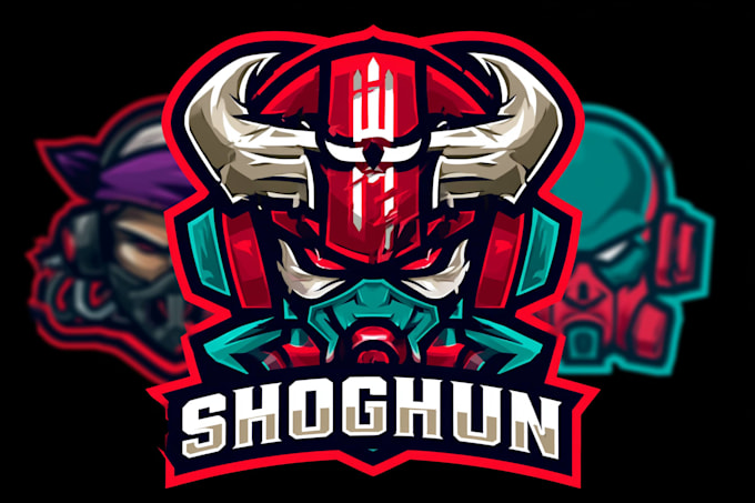 create a youtube gaming mascot logo professionally