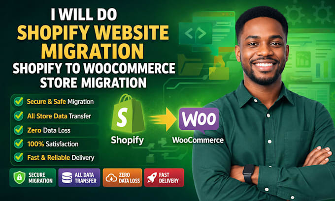 do shopify website migration shopify to woocommerce store migration