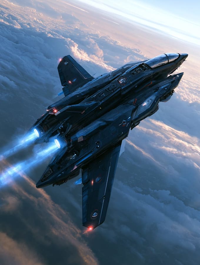 do sci fi spaceship design