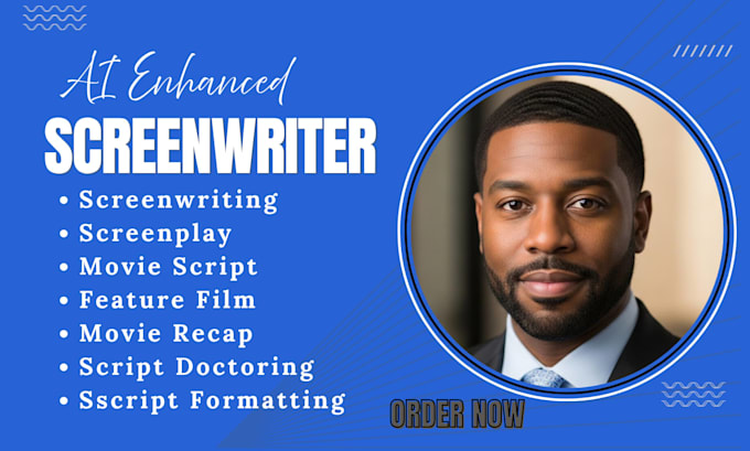 be ai enhanced screenwriter for movie script screenplay film script doctoring