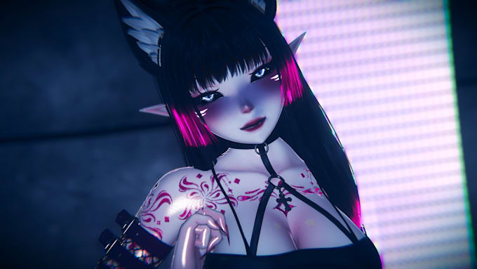 vrc avatar anime avatar nsfw avatar vrc model 3d model vrc character