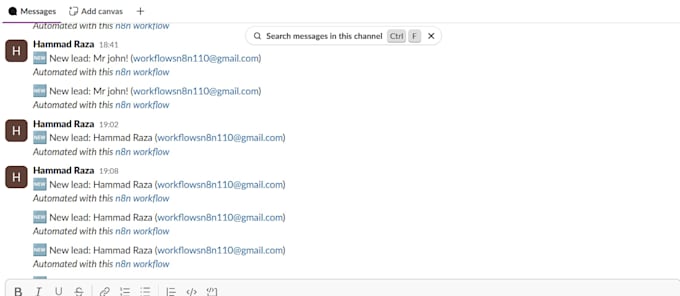 set up an automated notification workflow for your leads or forms