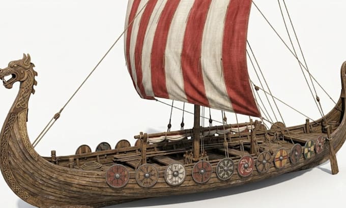 create a realistic 3d ship model, yatch, boat or vessel in blender