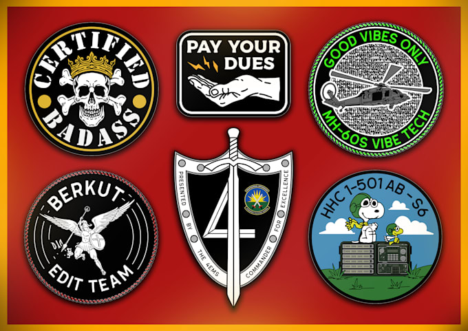 create badge patch logo design