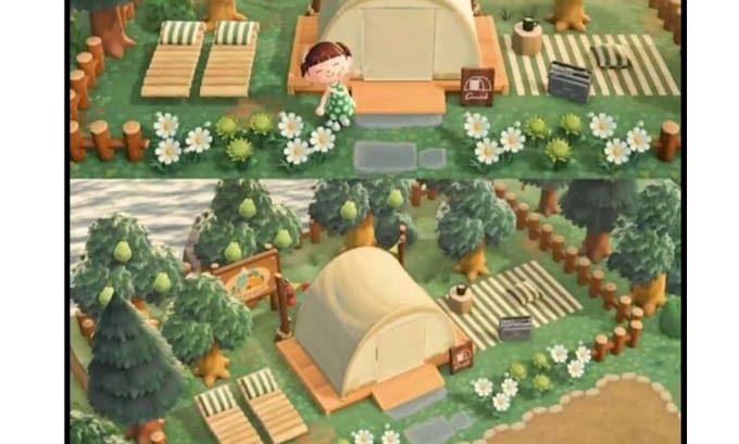 draw and create animal crossing island map for you