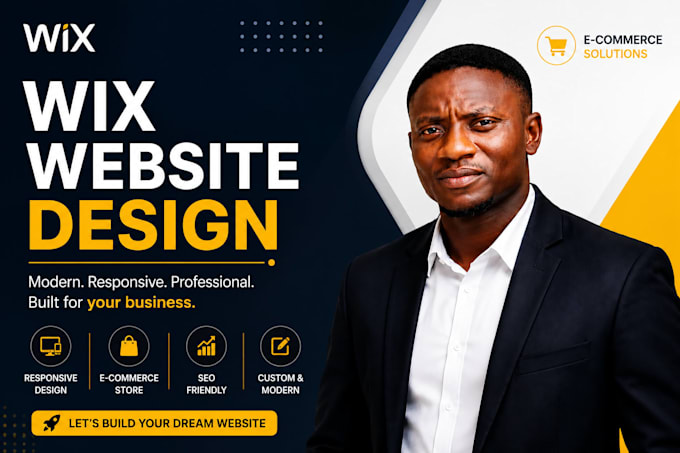 build wix ecommerce, wix website design, wix website redesign