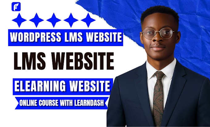 build elearning website or wordpress lms website, online course with learndash