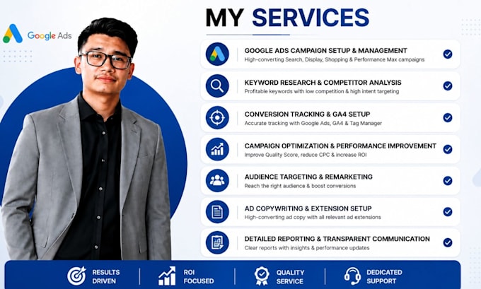 set up and manage google ads PPC campaigns