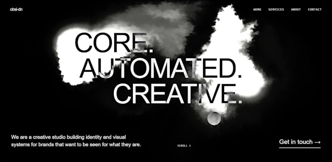 develop a responsive react website with modern UI design
