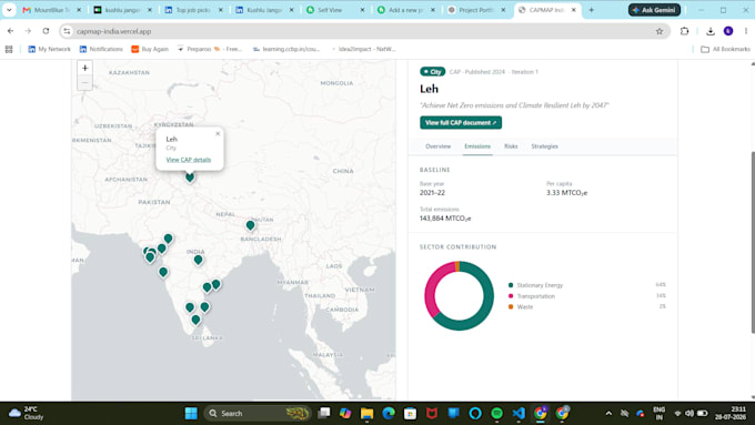 build custom react dashboards and data driven websites