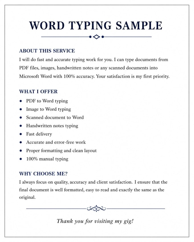 do ms word, excel and powerpoint typing and formatting