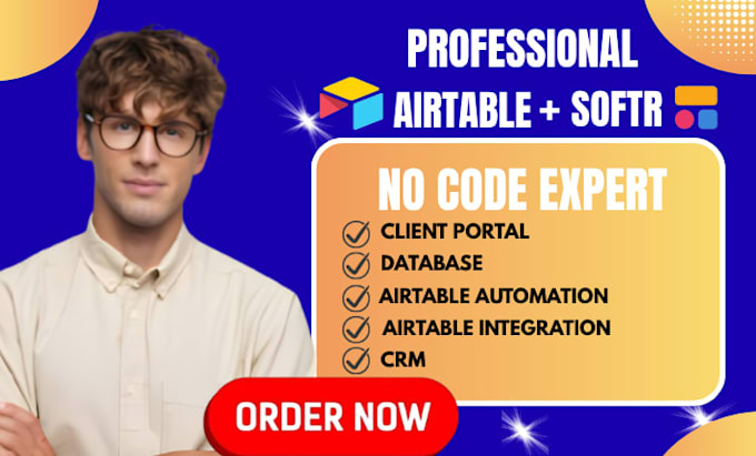 build airtable database airtable system automation and softr portal integration