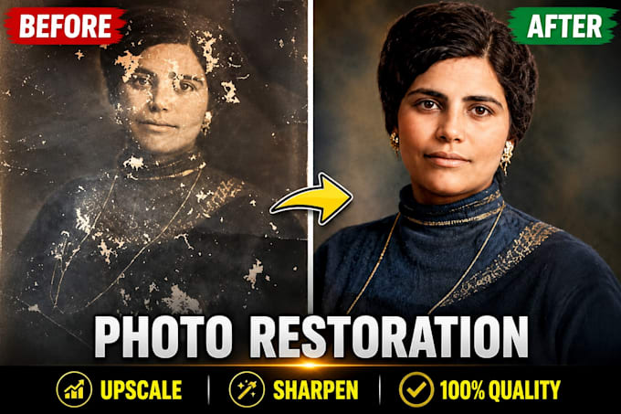 enlarge sharpen upscale and enhance photo without losing quality