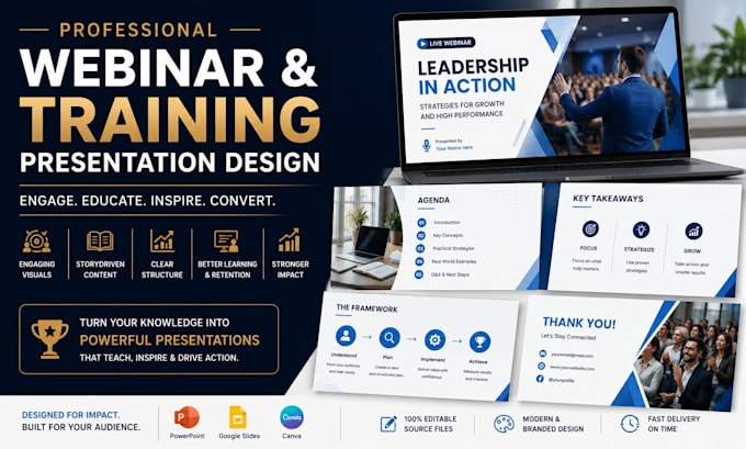design webinar slides trainers slides presentation design