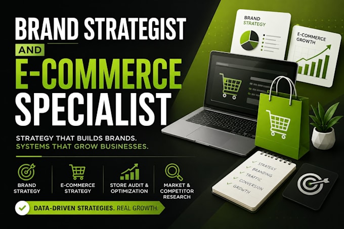 be your ecommerce brand strategist to audit,optimize and increase conversions
