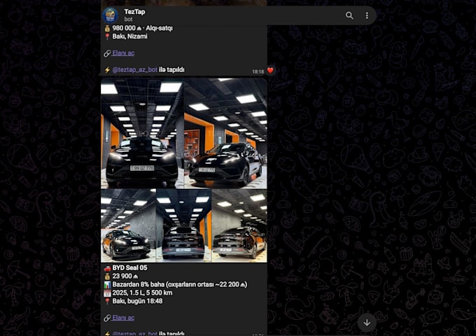 develop a telegram bot in python for your business