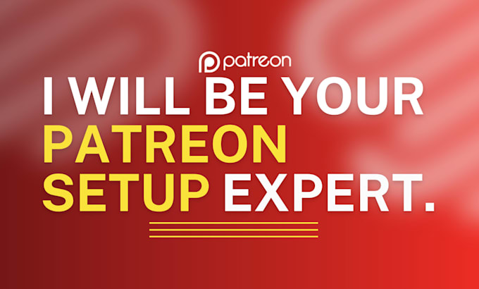 set up your patreon page