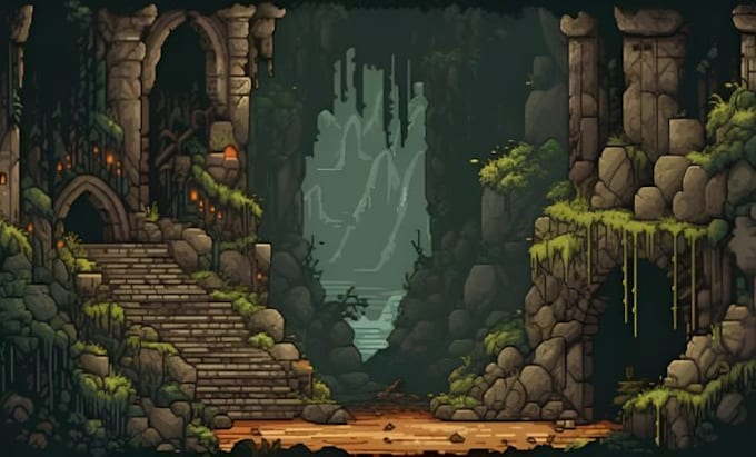 create custom pixel art game assets for your indie game or rpg