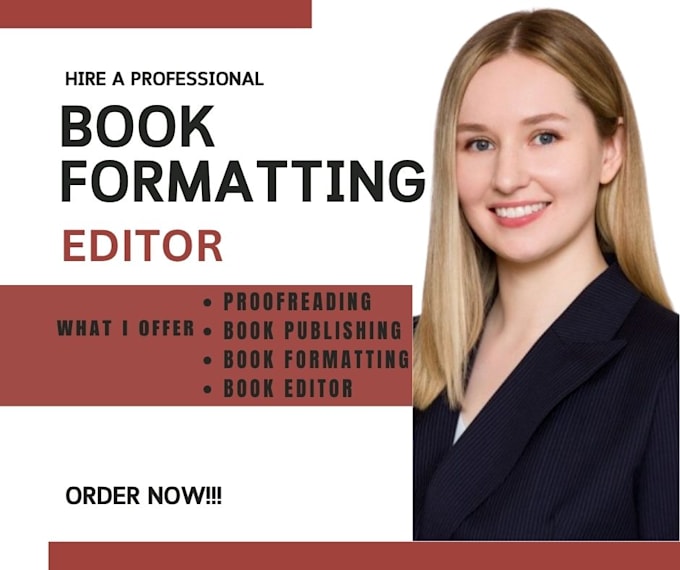 profread edit and format your manuscript into publishing standard