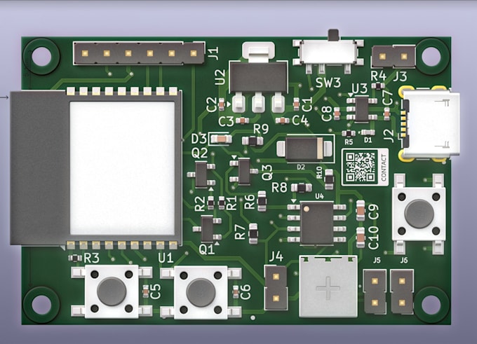 design low power pcb wearable electronics, medical devices, and iot prototypes