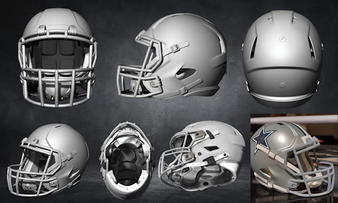 deisgn custom printable stl cosplay helmet mask armor prop