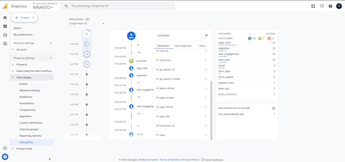 setup google analytics 4, ga4 ecommerce tracking, ga4 server side tracking