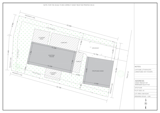 create a council ready australian site plan for permits