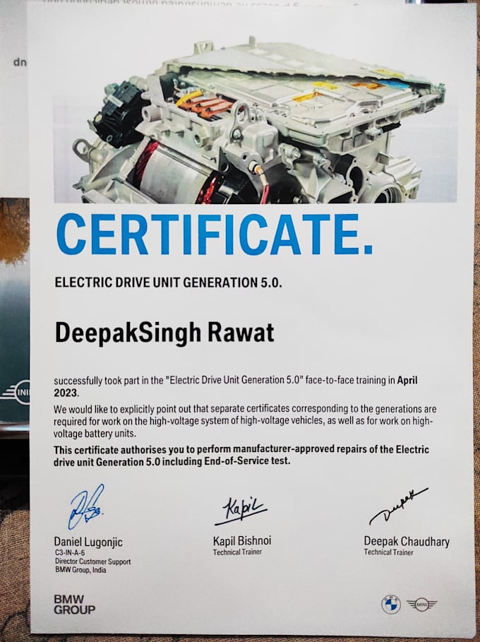 write electric vehicle technical documentation