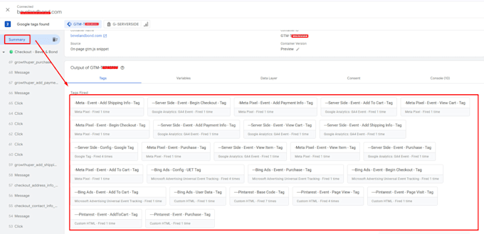 setup shopify ga4 conversion tracking, meta pixel capi and server side GTM