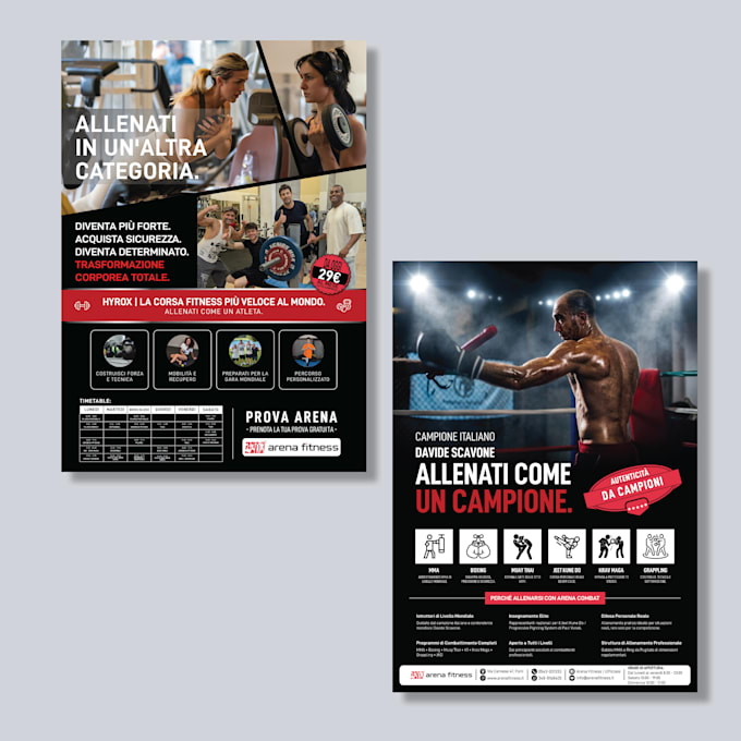 design brochure, flyer, and marketing materials