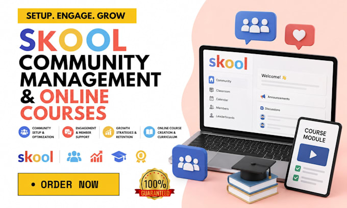 skool community setup skool manager online community manager skool online course