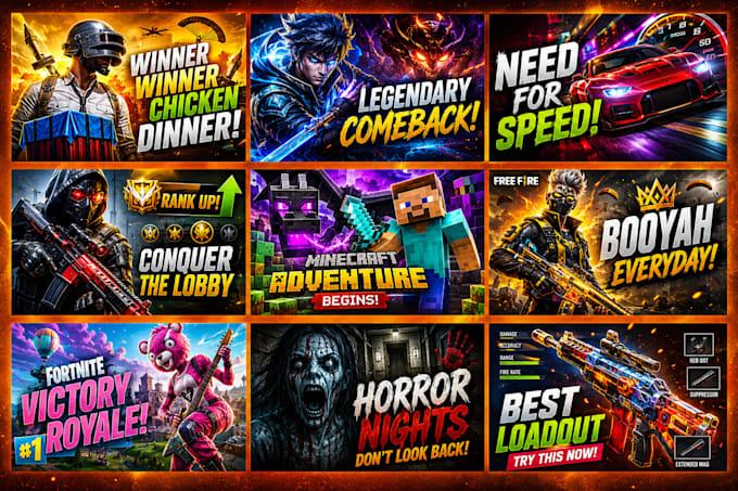 design premium high CTR youtube thumbnails fast