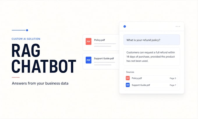 build a rag chatbot for your documents and website