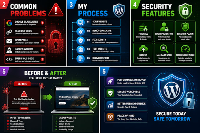 clean hacked wordpress website and remove malware
