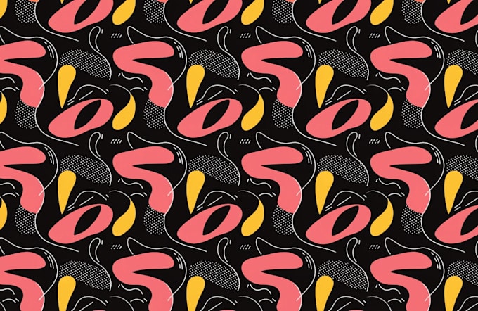 create pattern design for textile fabrics print