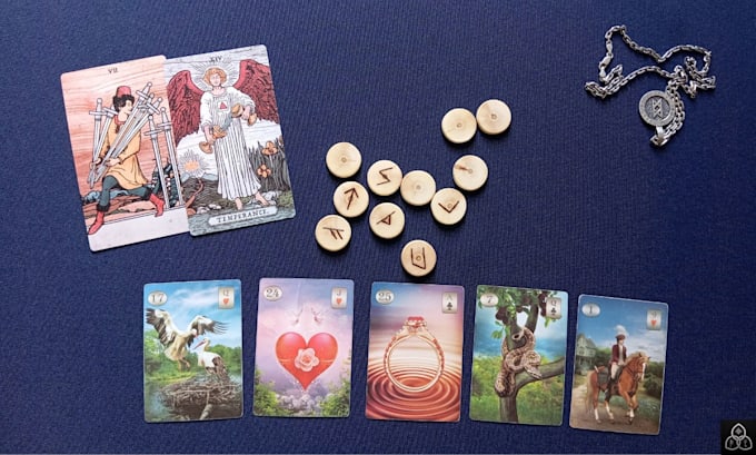 guide you through life crisis using tarot and runes