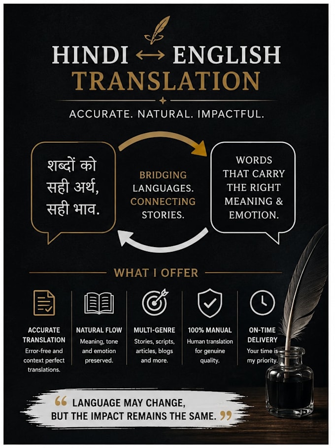 provide accurate english typing and creative writing