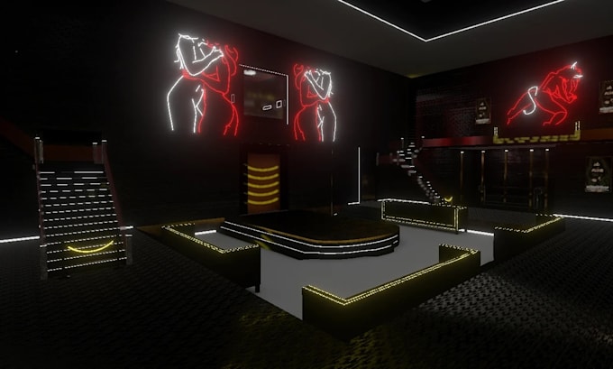 do custom vrc world vrchat world 3d vr world map virtual environment 3d vr club