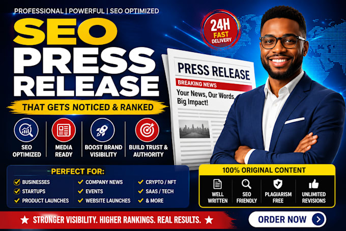 write business startup crypto press release boosts SEO brand visibility publish