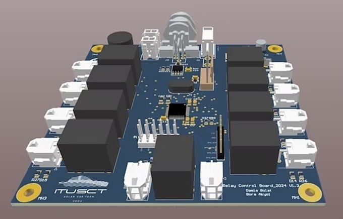 design automotive led headlight pcb, led driver, and embedded display system