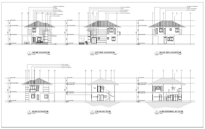 draw professional autocad architectural and construction drawings