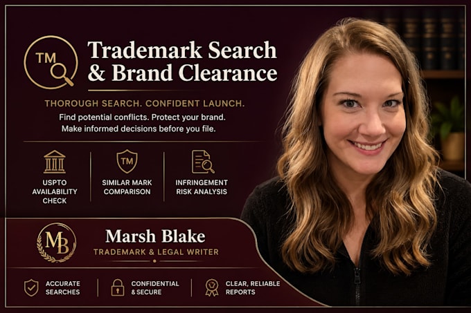 draft trademark search, brand clearance, uspto, availability, infringement