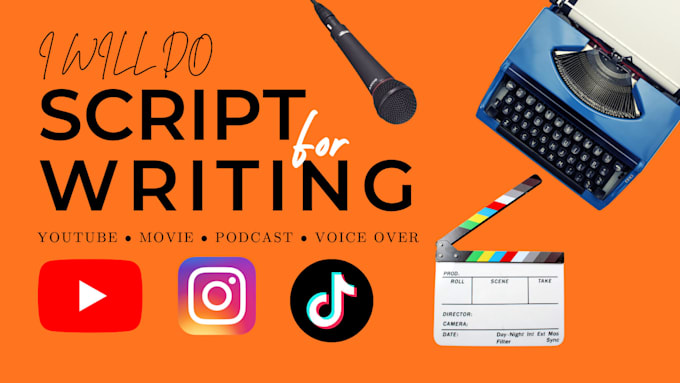 write a youtube script movie script or screenplay